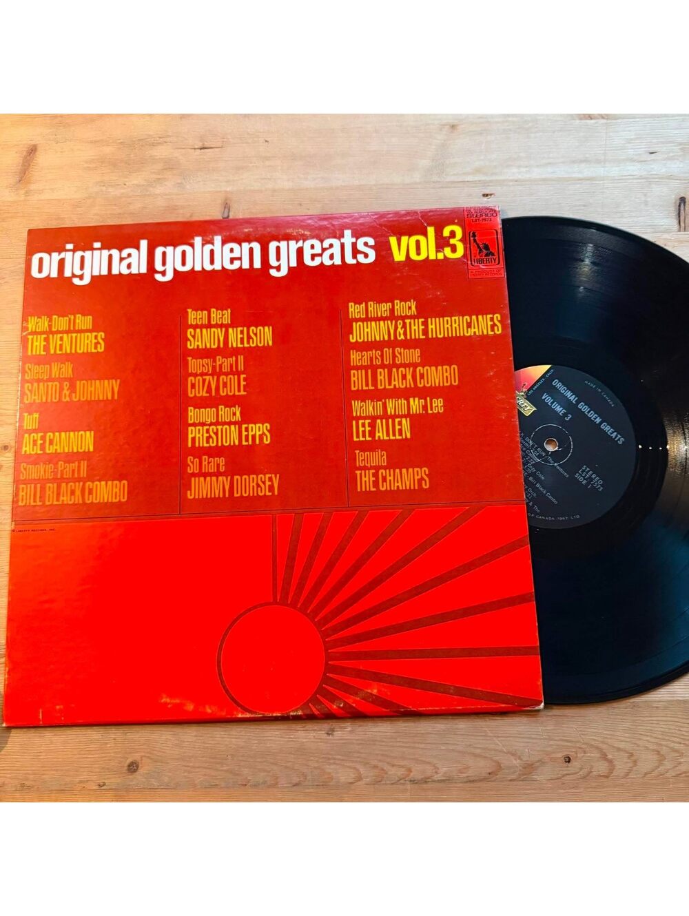 Various - Original Golden Greats Vol. 3 33rpm VG+ VR24